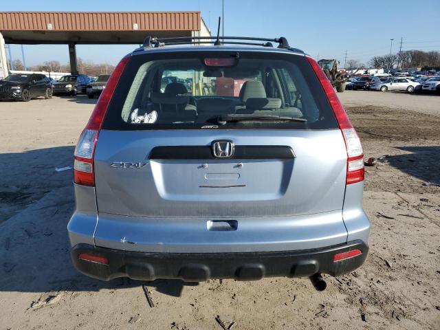 5J6RE48347L010600 - 2007 HONDA CR-V LX BLUE photo 6