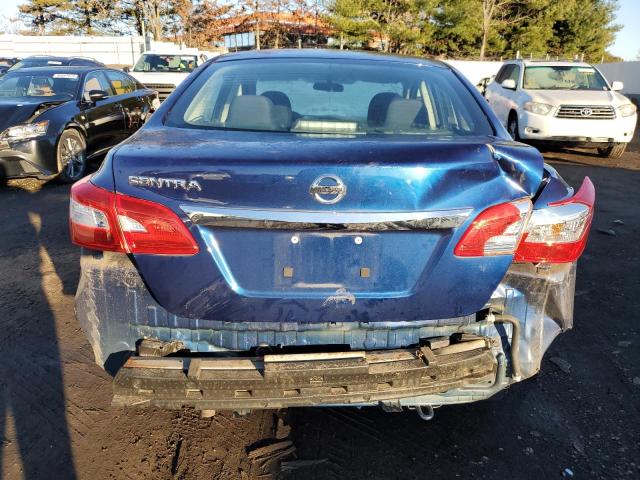 3N1AB7AP8GY301069 - 2016 NISSAN SENTRA S BLUE photo 6