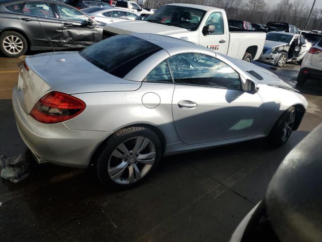 WDBWK58F99F210941 - 2009 MERCEDES-BENZ SLK 350 SILVER photo 3