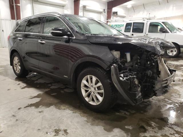 5XYPGDA30HG262469 - 2017 KIA SORENTO LX BLACK photo 4