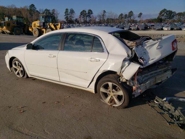 1G1ZC5E12BF224165 - 2011 CHEVROLET MALIBU 1LT WHITE photo 2