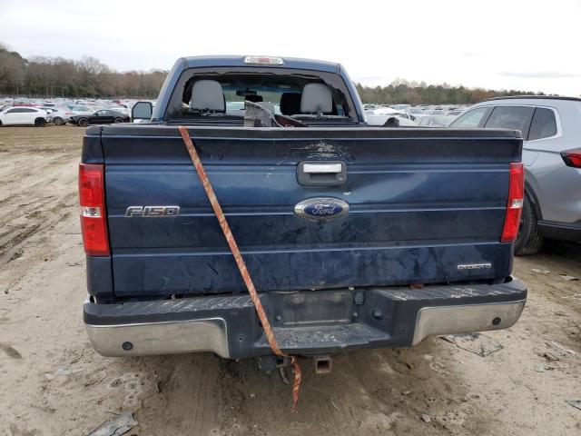 1FTFW1EF8EKG26418 - 2014 FORD F150 SUPERCREW BLUE photo 6