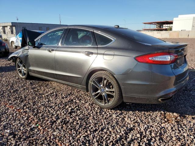 3FA6P0K99FR206613 - 2015 FORD FUSION TITANIUM CHARCOAL photo 2