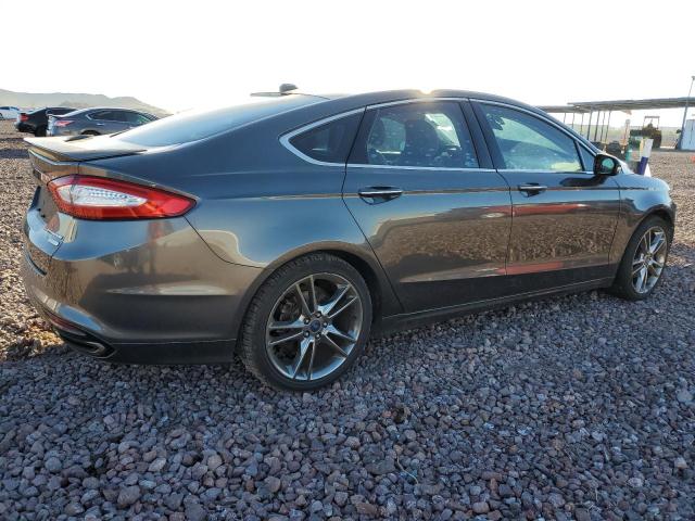 3FA6P0K99FR206613 - 2015 FORD FUSION TITANIUM CHARCOAL photo 3