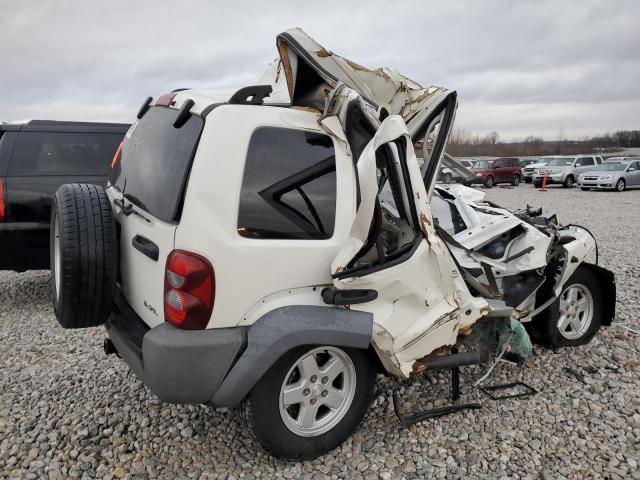 1J4GL48K17W603768 - 2007 JEEP LIBERTY SPORT WHITE photo 3