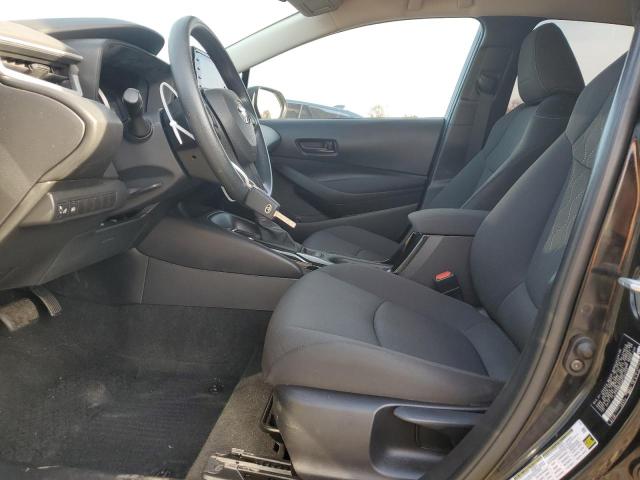5YFEPMAE8NP365753 - 2022 TOYOTA COROLLA LE BLACK photo 7