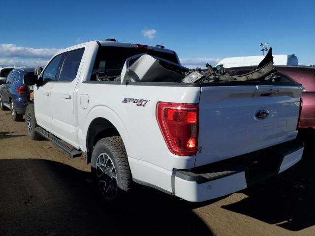 1FTEW1EP1MFC48924 - 2021 FORD F150 SUPERCREW WHITE photo 2