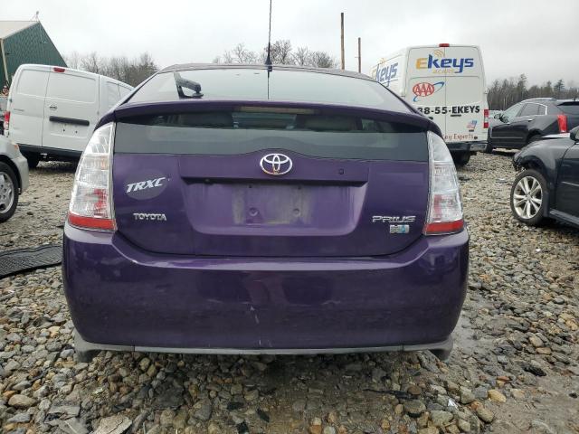 JTDKB20U387712880 - 2008 TOYOTA PRIUS PURPLE photo 6