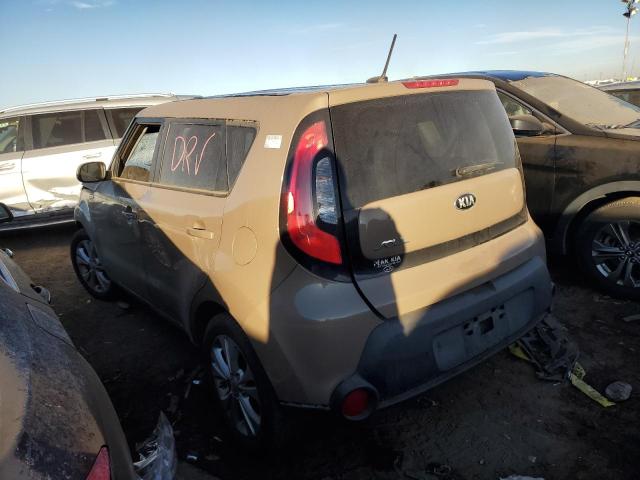 KNDJP3A55F7181608 - 2015 KIA SOUL + BROWN photo 2