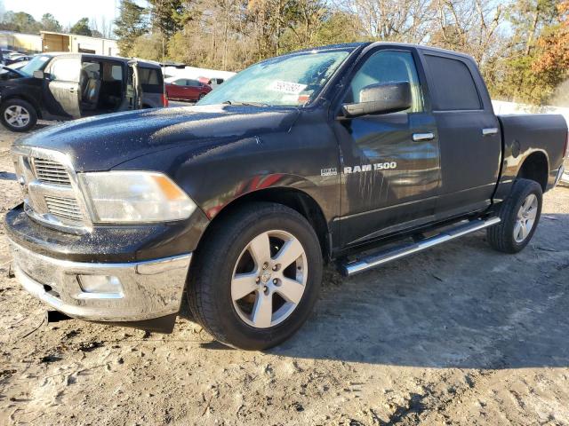 1D7RV1CT7BS666483 - 2011 DODGE RAM 1500 BLACK photo 1