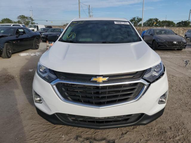 2GNAXHEV0L6247346 - 2020 CHEVROLET EQUINOX LS WHITE photo 5