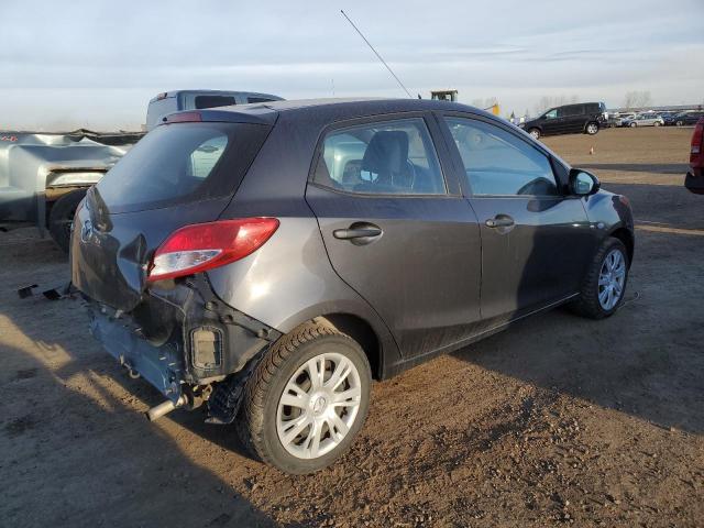 JM1DE1KY6D0165763 - 2013 MAZDA MAZDA2 GRAY photo 3