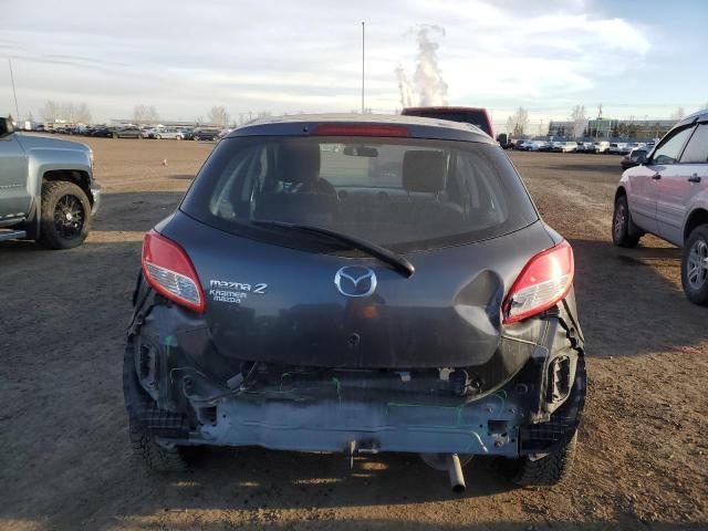 JM1DE1KY6D0165763 - 2013 MAZDA MAZDA2 GRAY photo 6