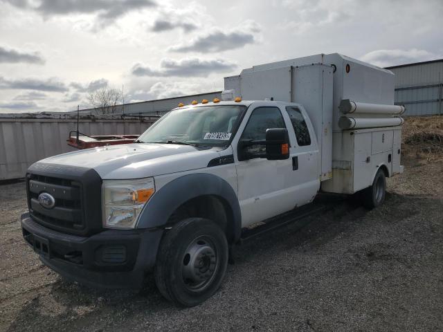 1FD9X4HY5BEB32029 - 2011 FORD F450 SUPER DUTY WHITE photo 1