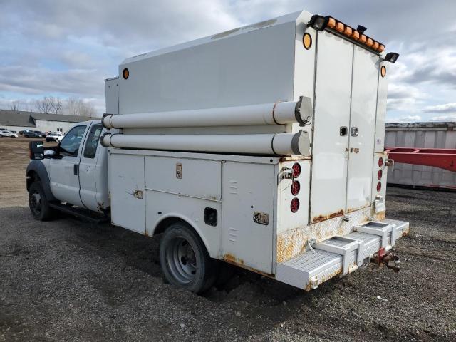 1FD9X4HY5BEB32029 - 2011 FORD F450 SUPER DUTY WHITE photo 2