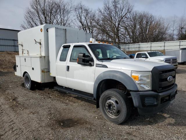 1FD9X4HY5BEB32029 - 2011 FORD F450 SUPER DUTY WHITE photo 4