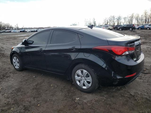 5NPDH4AE2GH663756 - 2016 HYUNDAI ELANTRA SE BLACK photo 2