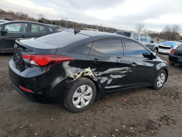 5NPDH4AE2GH663756 - 2016 HYUNDAI ELANTRA SE BLACK photo 3