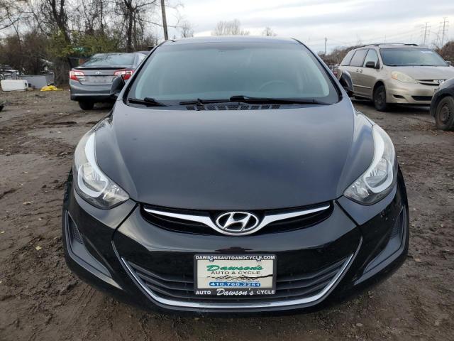 5NPDH4AE2GH663756 - 2016 HYUNDAI ELANTRA SE BLACK photo 5