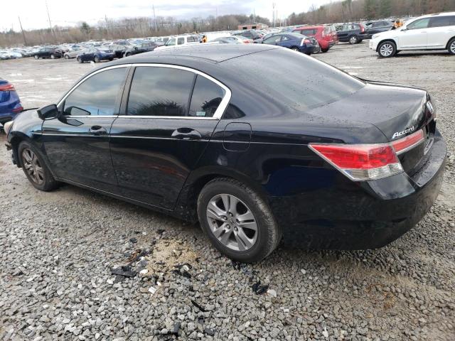 1HGCP2F64BA136209 - 2011 HONDA ACCORD SE BLACK photo 2