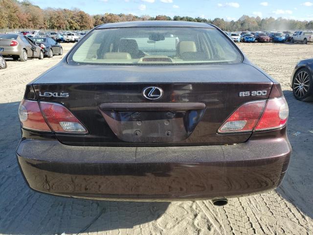 JTHBF30GX30092887 - 2003 LEXUS ES 300 MAROON photo 6