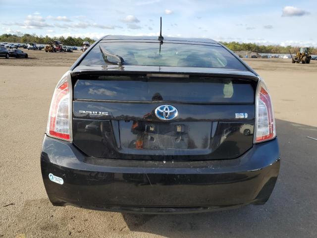 JTDKN3DU2D1725138 - 2013 TOYOTA PRIUS BLACK photo 6