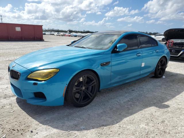 WBS6E9C51GG437085 - 2016 BMW M6 GRAN COUPE TURQUOISE photo 1