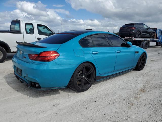 WBS6E9C51GG437085 - 2016 BMW M6 GRAN COUPE TURQUOISE photo 3