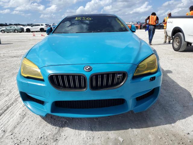 WBS6E9C51GG437085 - 2016 BMW M6 GRAN COUPE TURQUOISE photo 5