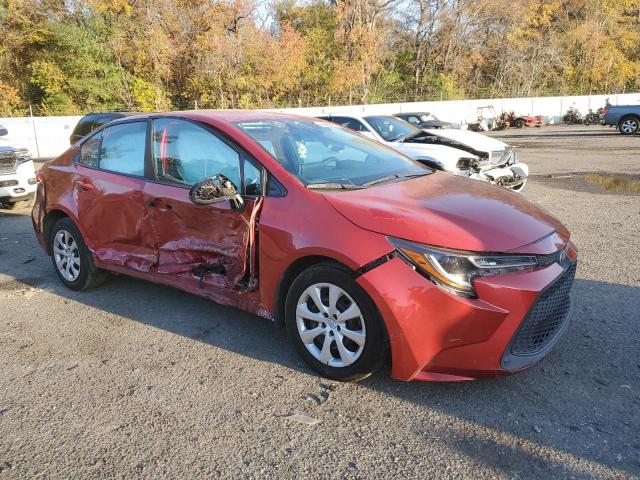 5YFEPRAE1LP086011 - 2020 TOYOTA COROLLA LE RED photo 4