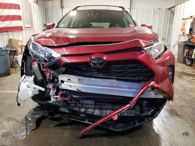 2T3P1RFV8MW243253 - 2021 TOYOTA RAV4 XLE RED photo 5