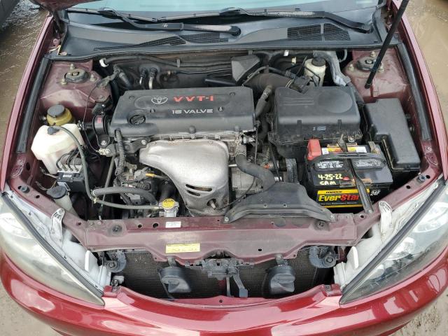 4T1BE32K25U096400 - 2005 TOYOTA CAMRY LE MAROON photo 11