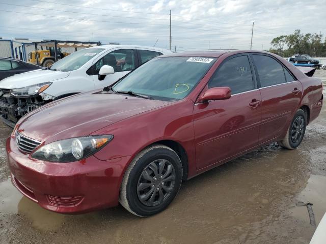 4T1BE32K25U096400 - 2005 TOYOTA CAMRY LE MAROON photo 4