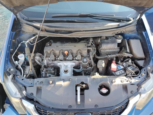 19XFB2F97EE048177 - 2014 HONDA CIVIC EXL ლურჯი ფოტო 11