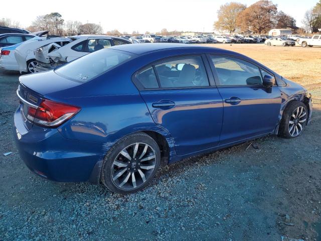 19XFB2F97EE048177 - 2014 HONDA CIVIC EXL BLUE photo 3