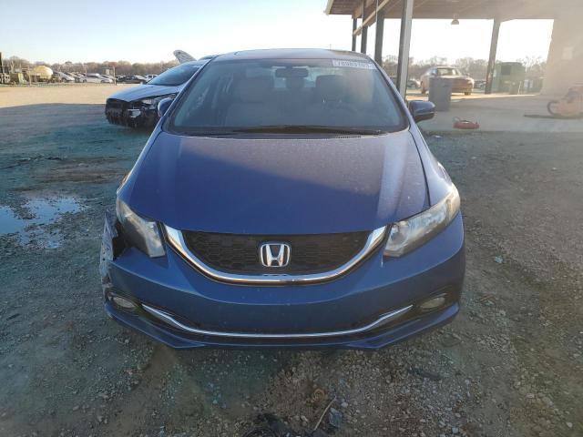 19XFB2F97EE048177 - 2014 HONDA CIVIC EXL ლურჯი ფოტო 5
