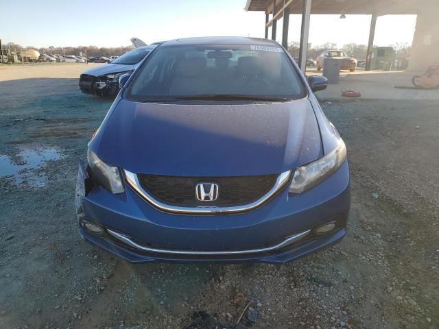 19XFB2F97EE048177 - 2014 HONDA CIVIC EXL BLUE photo 5