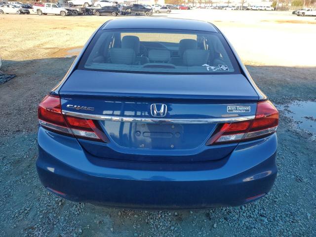 19XFB2F97EE048177 - 2014 HONDA CIVIC EXL BLUE photo 6