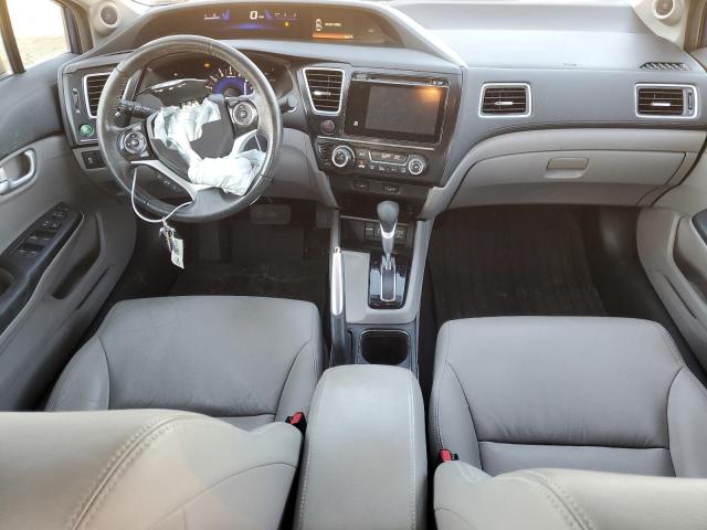 19XFB2F97EE048177 - 2014 HONDA CIVIC EXL ლურჯი ფოტო 8