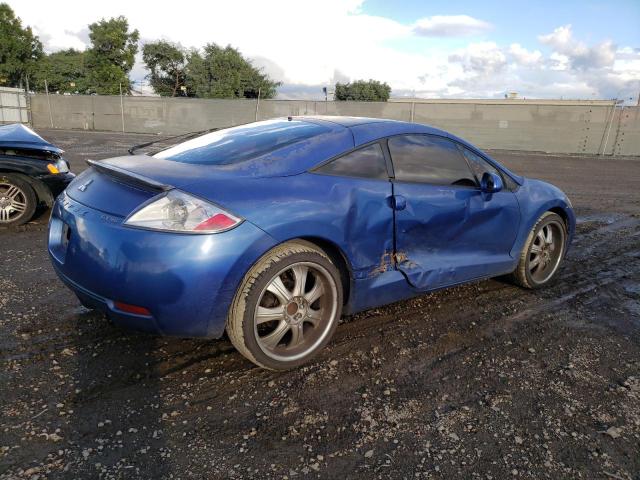 4A3AK34T56E002467 - 2006 MITSUBISHI ECLIPSE GT BLUE photo 3