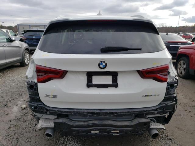 5UXTY5C00M9E20228 - 2021 BMW X3 XDRIVE30I WHITE photo 6