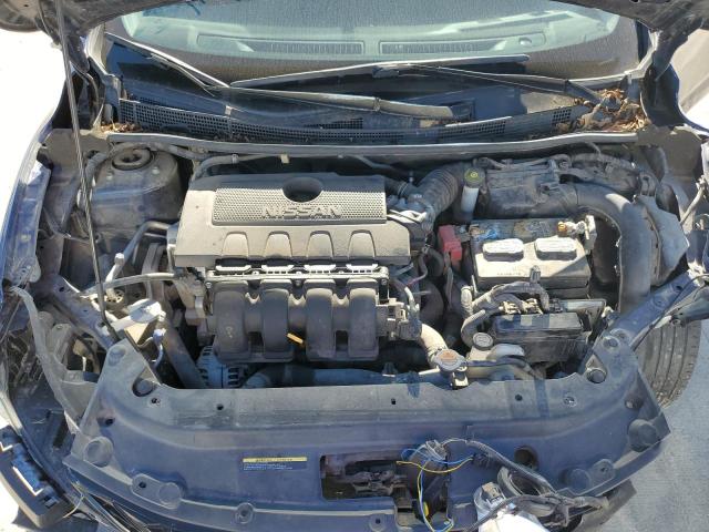 3N1AB7AP2KY215510 - 2019 NISSAN SENTRA S BLUE photo 11