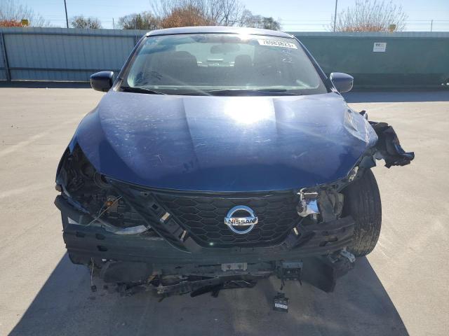 3N1AB7AP2KY215510 - 2019 NISSAN SENTRA S BLUE photo 5