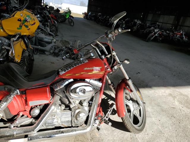 1HD1PBV1X1Y952034 - 2001 HARLEY-DAVIDSON FXDWG2 RED photo 5