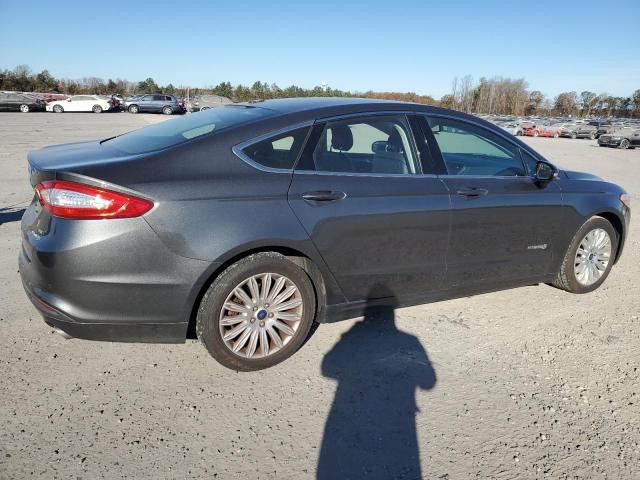 3FA6P0LUXFR157733 - 2015 FORD FUSION SE HYBRID CHARCOAL photo 3