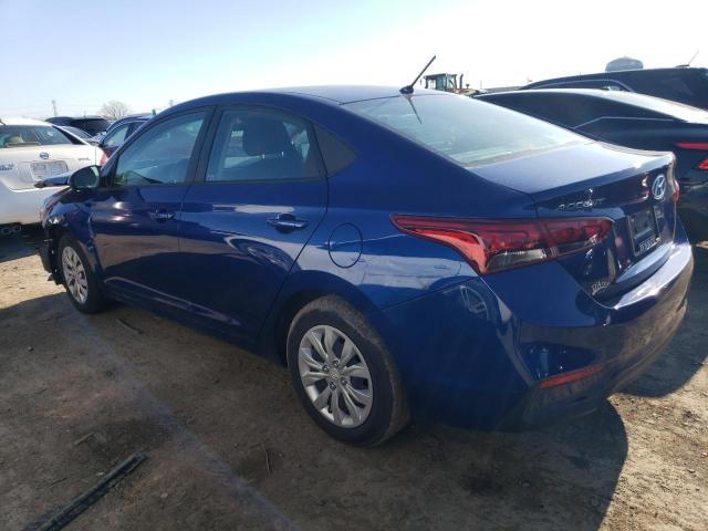 3KPC24A62ME144700 - 2021 HYUNDAI ACCENT SE BLUE photo 2