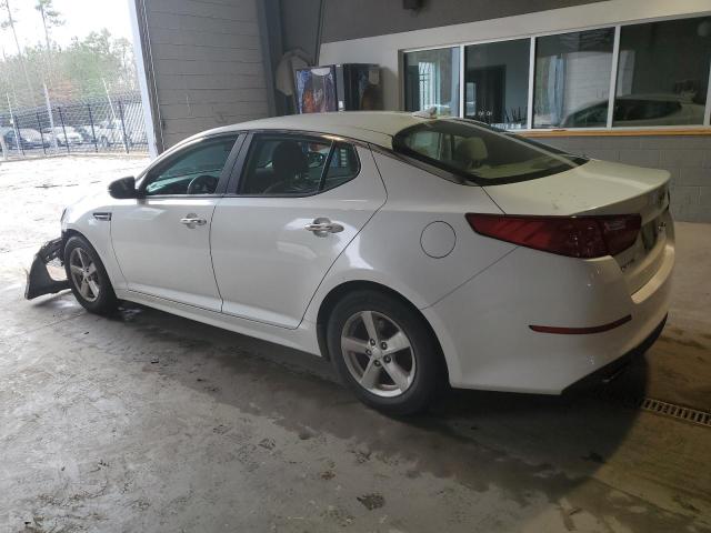 KNAGM4A70F5649702 - 2015 KIA OPTIMA LX WHITE photo 2