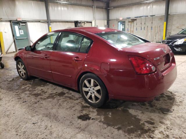 1N4BA41E94C832793 - 2004 NISSAN MAXIMA SE BURGUNDY photo 2