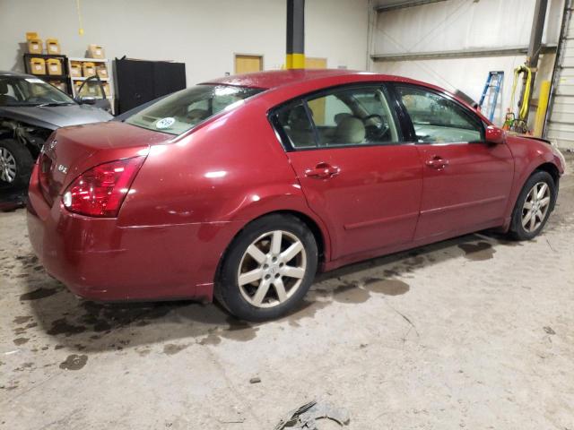 1N4BA41E94C832793 - 2004 NISSAN MAXIMA SE BURGUNDY photo 3