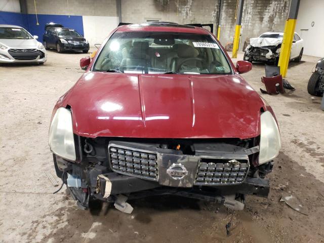 1N4BA41E94C832793 - 2004 NISSAN MAXIMA SE BURGUNDY photo 5